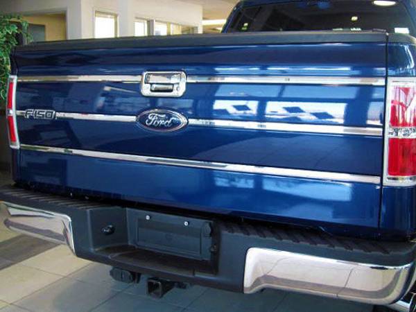 QAA - TGI49308 Stainless Steel Tailgate Accent 6Pc 2009-2014 Ford F-150 QAA