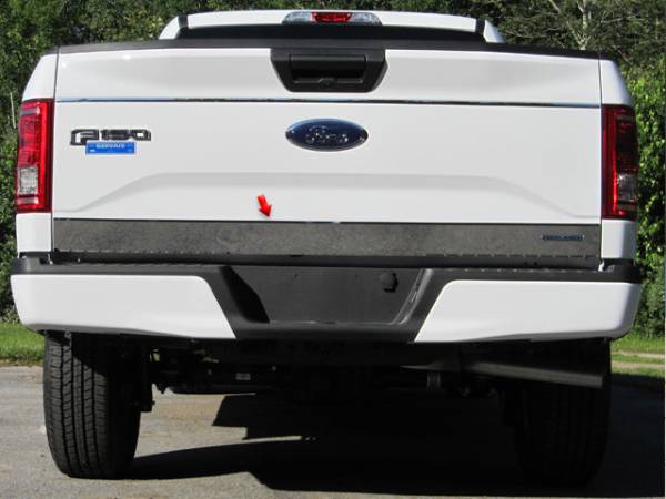 QAA - RT55308 Stainless Steel Tailgate Accent 1Pc 2015-2017 Ford F-150 QAA