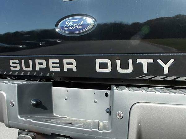 QAA - SGR48320 Stainless Steel Graphic/Logo/emblem 9Pc 2008-2016 Ford F-250 & F-350 Super Duty QAA