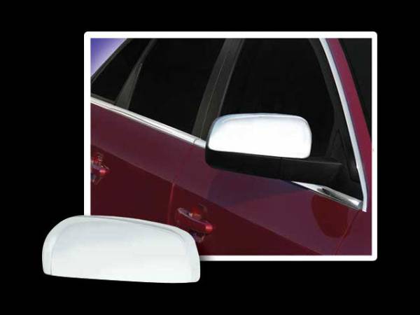 QAA - MC45490 Chrome Plated ABS plastic Mirror Cover 2Pc 2005-2007 Ford Five Hundred QAA