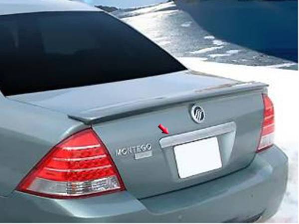 QAA - TB45490 Chrome Plated ABS plastic Trunk Accent Trim 1Pc 2005-2007 Ford Five Hundred, 2005-2007 Mercury Montego QAA