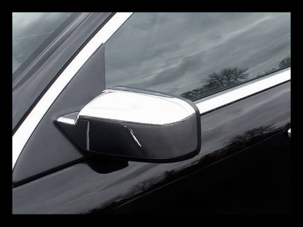 QAA - MC46630 Chrome Plated ABS plastic Mirror Cover 2Pc 2006-2012 Ford Fusion QAA