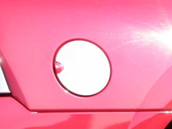 QAA - GC39351 Stainless Steel Gas Cap Door Trim 1Pc 1999-2004 Ford Mustang QAA