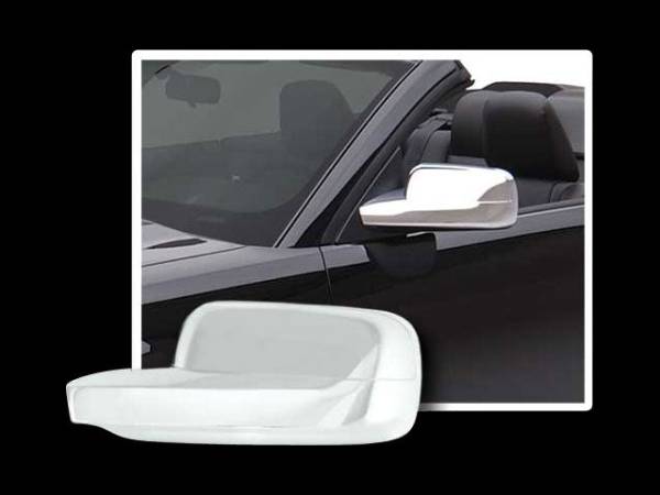 QAA - MC45351 Chrome Plated ABS plastic Mirror Cover 2Pc 2005-2009 Ford Mustang QAA