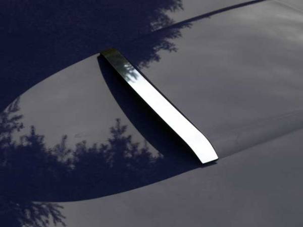 QAA - HT43670 Stainless Steel Hood Trim 1Pc 2002-2004 Ford Thunderbird QAA