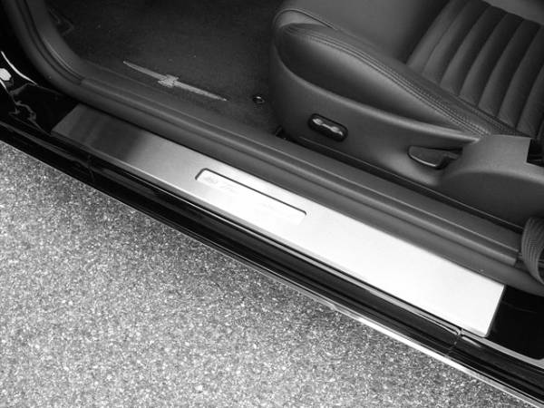 QAA - DS43672 Stainless Steel Door Sill Trim 2Pc 2002-2006 Ford Thunderbird QAA