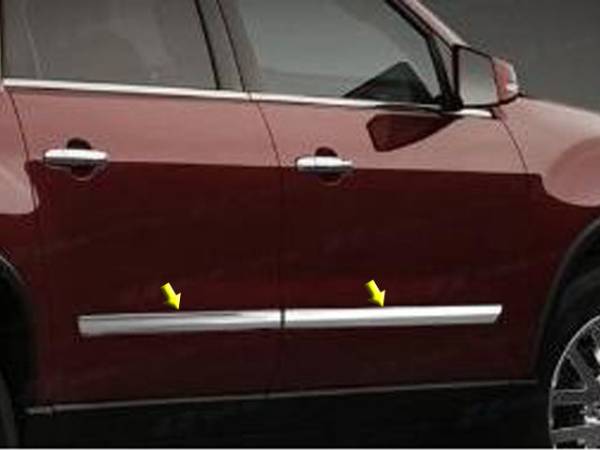 QAA - MI47270 Stainless Steel Molding Insert 4Pc 2007-2013 GMC Acadia QAA