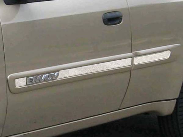 QAA - TH42293 Stainless Steel Rocker Panel Trim 6Pc 2002-2006 GMC Envoy QAA