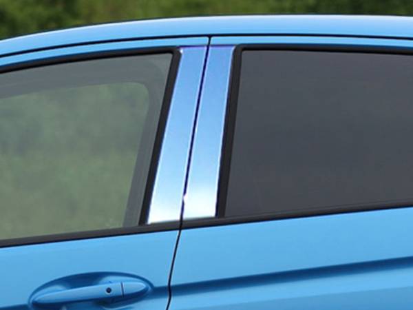 QAA - PP15220 Stainless Steel Pillar Trim 4Pc 2015-2019 Honda Fit QAA