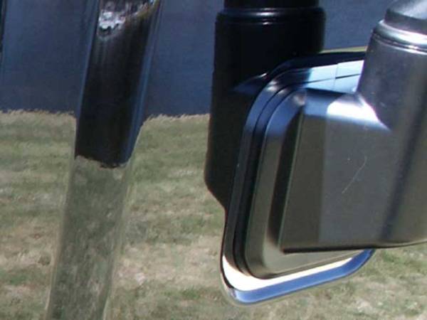 QAA - HV43023 Stainless Steel Mirror Accent 2Pc 2003-2007 Hummer H2 QAA