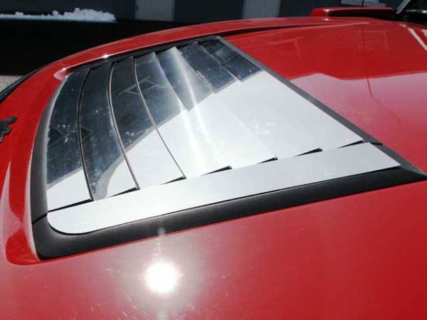 QAA - HV46303 Stainless Steel Hood Vent Accent 9Pc 2006-2009 Hummer H3 QAA