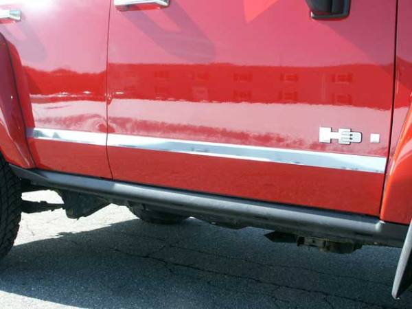 QAA - HV46304 Stainless Steel Molding Insert 4Pc 2006-2009 Hummer H3 QAA