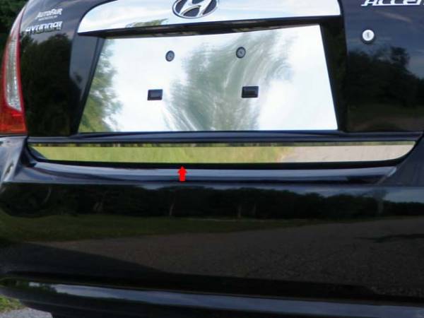 QAA - RD27365 Stainless Steel Rear Deck Accent 1Pc 2006-2011 Hyundai Accent QAA