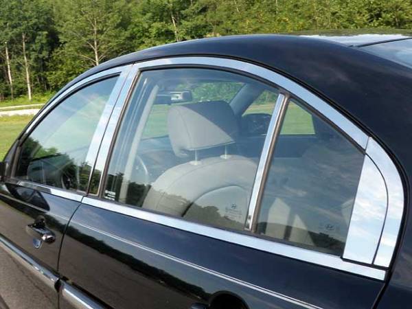 QAA - WP27365 Stainless Steel Window Accent Package 18Pc 2006-2011 Hyundai Accent QAA