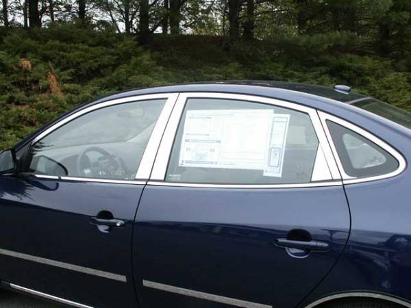 QAA - WP27340 Stainless Steel Window Accent Package 16Pc 2007-2010 Hyundai Elantra QAA