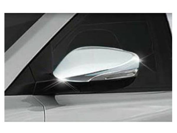 QAA - MC11340 Chrome Plated ABS plastic Mirror Cover 2Pc 2011-2013 Hyundai Elantra QAA