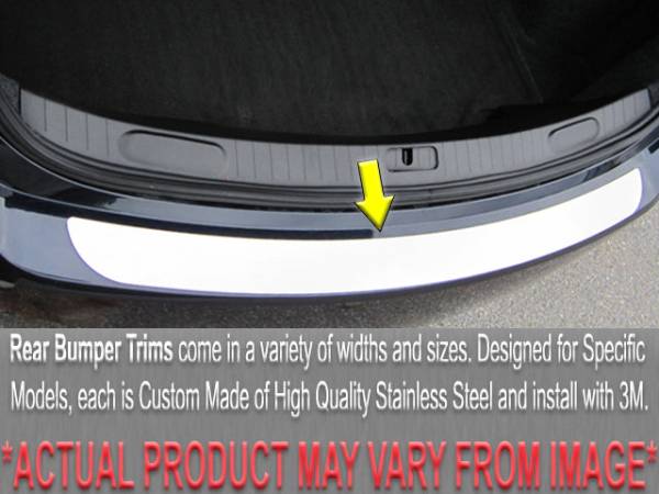 QAA - RB10348 Stainless Steel Rear Bumper Accent 1Pc 2010-2010 Hyundai Genesis QAA