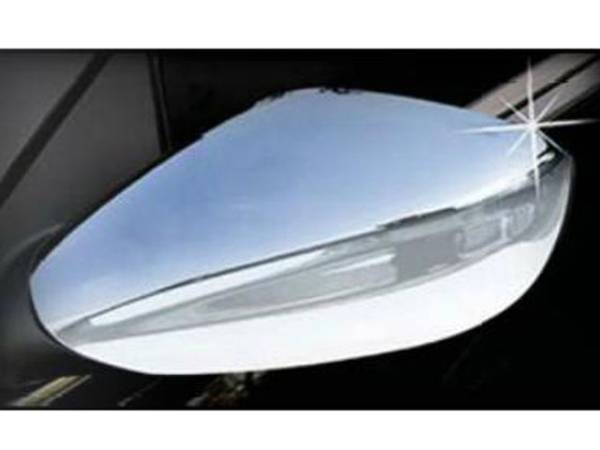 QAA - MC11361 Chrome Plated ABS plastic Mirror Cover 2Pc 2011-2014 Hyundai Sonata QAA