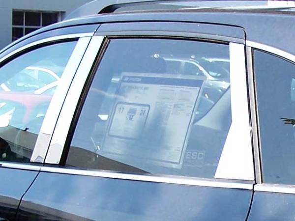 QAA - PP27331 Stainless Steel Pillar Trim 6Pc 2007-2012 Hyundai Veracruz QAA