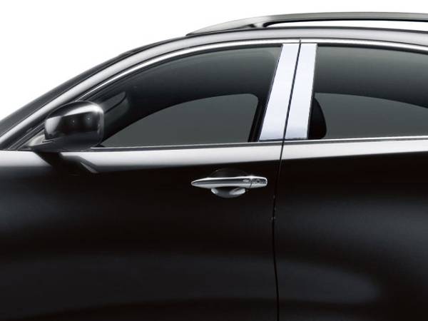 QAA - PP14045 Stainless Steel Pillar Trim 4Pc 2014-2017 Infiniti QX70 QAA