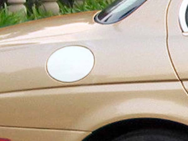 QAA - GC25094 Stainless Steel Gas Cap Door Trim 1Pc 2004-2005 Jaguar S-Type, 2002-2009 Jaguar X-Type, 2004-2005 Jaguar XJ QAA