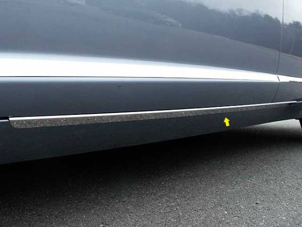 QAA - TH29098 Stainless Steel Rocker Panel Trim 2Pc 2009-2015 Jaguar XF QAA