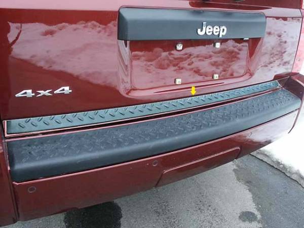 QAA - RD46095 Stainless Steel Rear Deck Accent 1Pc 2006-2010 Jeep Commander QAA