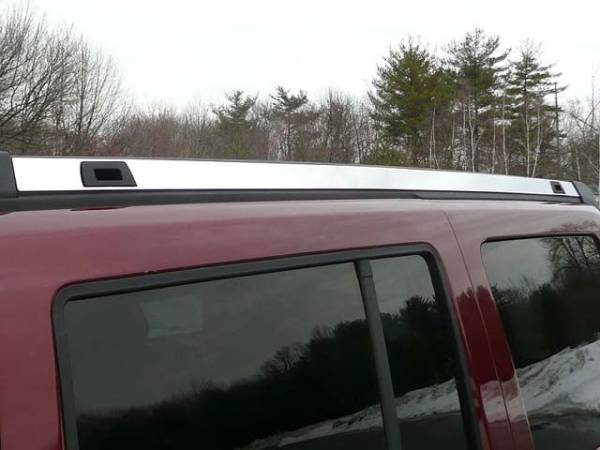 QAA - RR46095 Stainless Steel Roof Rack Accent 2Pc 2006-2010 Jeep Commander QAA