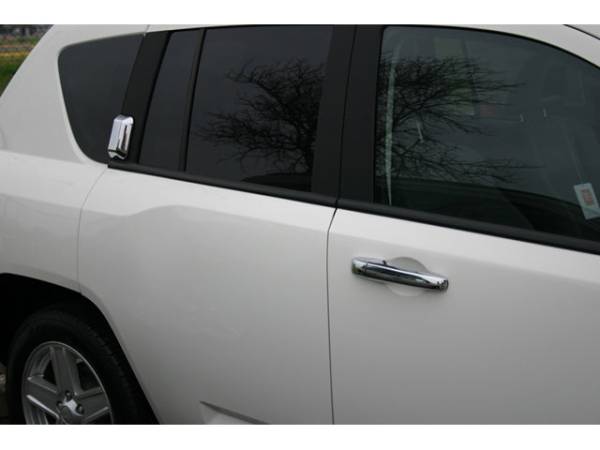 QAA - DH51075 Chrome Plated ABS plastic Door Handle Cover 6Pc 2007-2016 Jeep Compass QAA