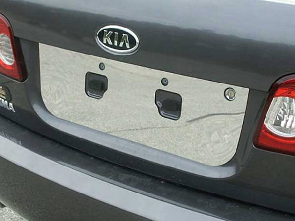 QAA - LP27805 Stainless Steel License Plate Bezel 1Pc 2006-2010 Kia Optima QAA