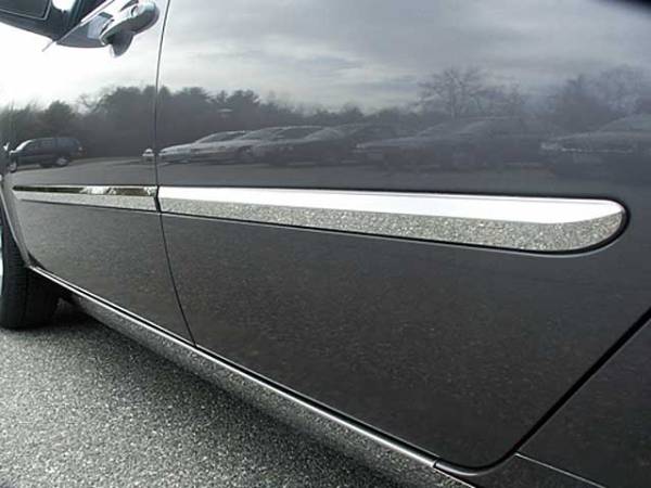 QAA - TH27806 Stainless Steel Rocker Panel Trim 4Pc 2006-2010 Kia Optima QAA