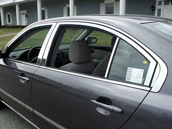 QAA - WP27805 Stainless Steel Window Accent Package 12Pc 2006-2010 Kia Optima QAA