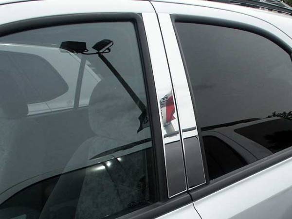 QAA - PP23820 Stainless Steel Pillar Trim 4Pc 2003-2006 Kia Sorento QAA