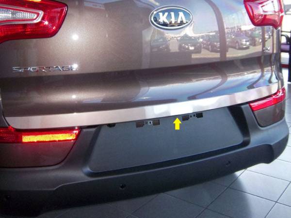 QAA - RD11835 Stainless Steel Rear Deck Accent 1Pc 2011-2016 Kia Sportage QAA