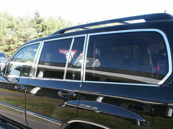 QAA - WP24120 Stainless Steel Window Accent Package 18Pc 2004-2007 Lexus LX470 QAA