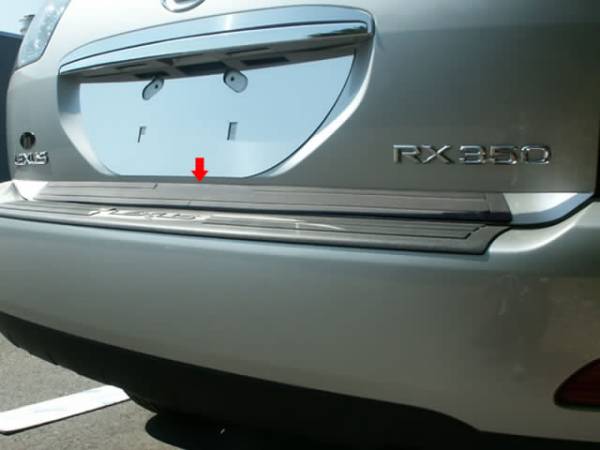 QAA - RD26125 Stainless Steel Rear Deck Accent 1Pc 2004-2009 Lexus RX330 QAA