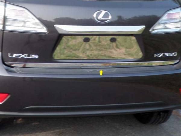 QAA - RD10125 Stainless Steel Rear Deck Accent 1Pc 2010-2015 Lexus RX350 QAA