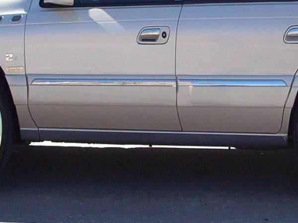 QAA - TH38611 Stainless Steel Rocker Panel Trim 6Pc 1998-2004 Lincoln Continental QAA