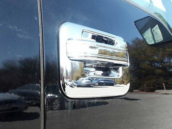 QAA - DH46658 Chrome Plated ABS plastic Door Handle Cover 4Pc 2006-2008 Lincoln Mark LT QAA