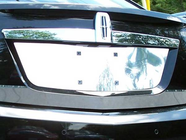 QAA - LP49625 Stainless Steel License Plate Bezel 1Pc 2009-2012 Lincoln MKS QAA