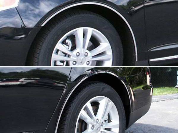 QAA - WQ49626 Stainless Steel Wheel Well Accent 8Pc 2009-2012 Lincoln MKS QAA