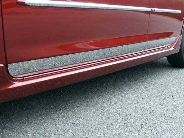 QAA - TH27750 Stainless Steel Rocker Panel Trim 4Pc 2004-2009 Mazda Mazda3 QAA