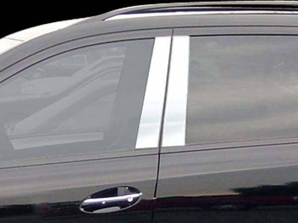 QAA - PP26065 Stainless Steel Pillar Trim 4Pc 2006-2008 Mercedes ML Class QAA