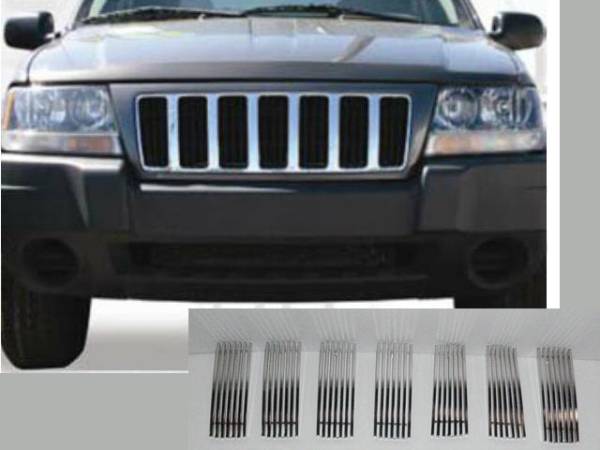 QAA - SGB39080 Grille Accent 7Pc 1999-2004 Jeep Grand Cherokee QAA