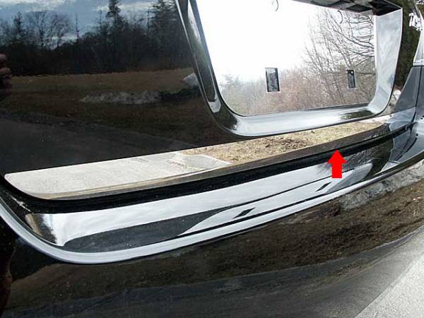 QAA - RD27550 Stainless Steel Rear Deck Accent 1Pc 2007-2012 Nissan Altima QAA