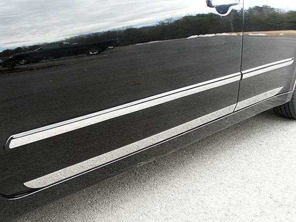 QAA - TH27552 Stainless Steel Rocker Panel Trim 4Pc 2007-2012 Nissan Altima QAA