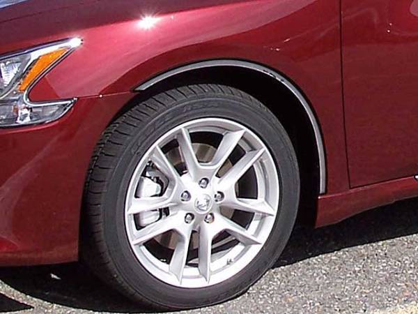 QAA - WQ29540 Stainless Steel Wheel Well Accent 4Pc 2009-2014 Nissan Maxima QAA