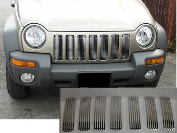 QAA - SGB42090 Grille Accent 7Pc 2002-2004 Jeep Liberty QAA