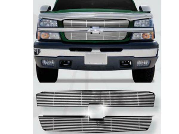 QAA - SGB42182 Grille Accent 2Pc 2002-2006 Chevrolet Avalanche QAA