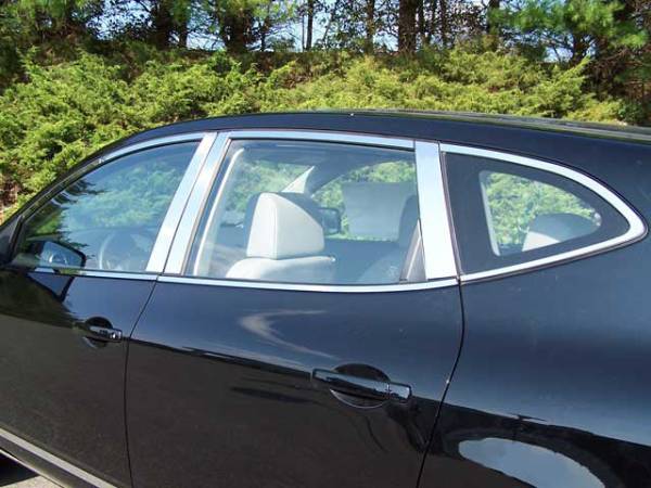 QAA - WP28535 Stainless Steel Window Accent Package 16Pc 2008-2013 Nissan Rogue, 2014-2015 Nissan Rogue Select QAA